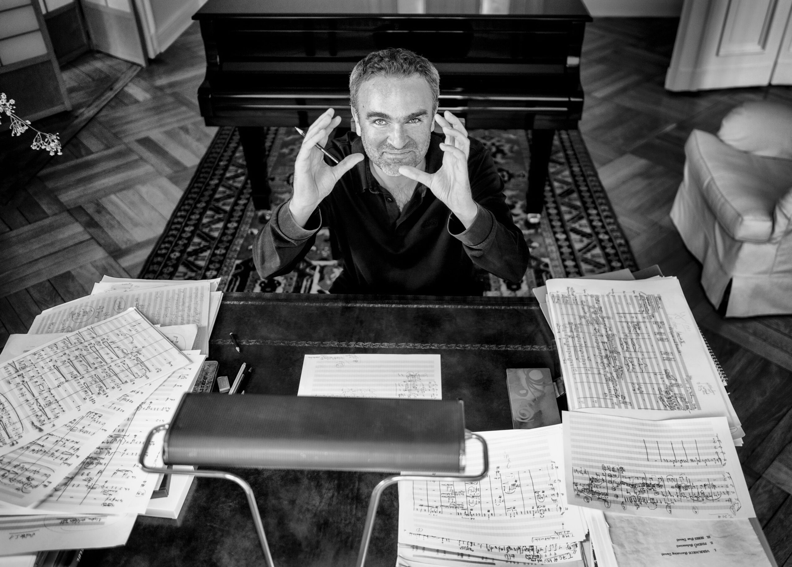 Jörg Widmann Composer-Clarinettist
Photo: Marco Borggreve