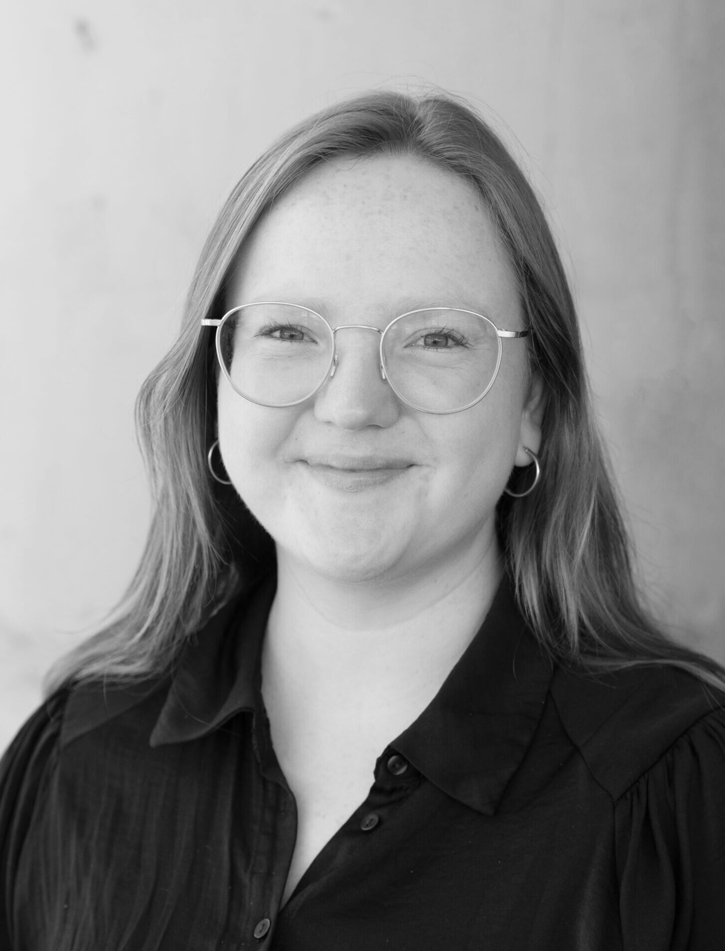 Sofie portrettbilde BW